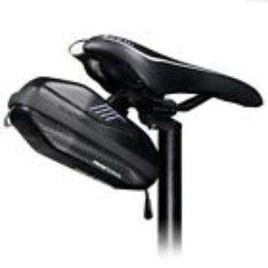 0.8L Waterproof Fast Release Hard Shell Bike Saddle Bag